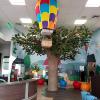 NEO Kids Dentistry, Papier Mache Tree Redo. Lincoln RTD Station, Lonetree, CO. 2016